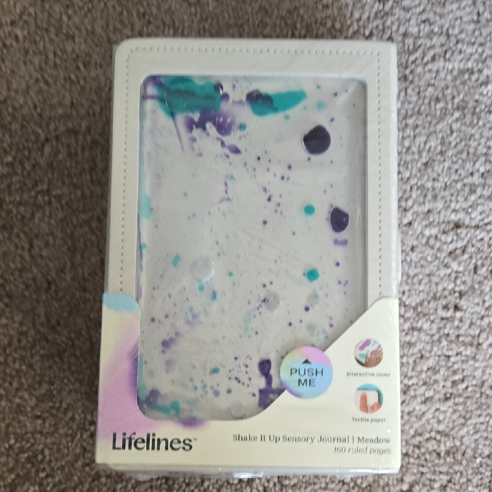 New-Lifelines Sensory Journal with Blue and Green Design (OCEAN)